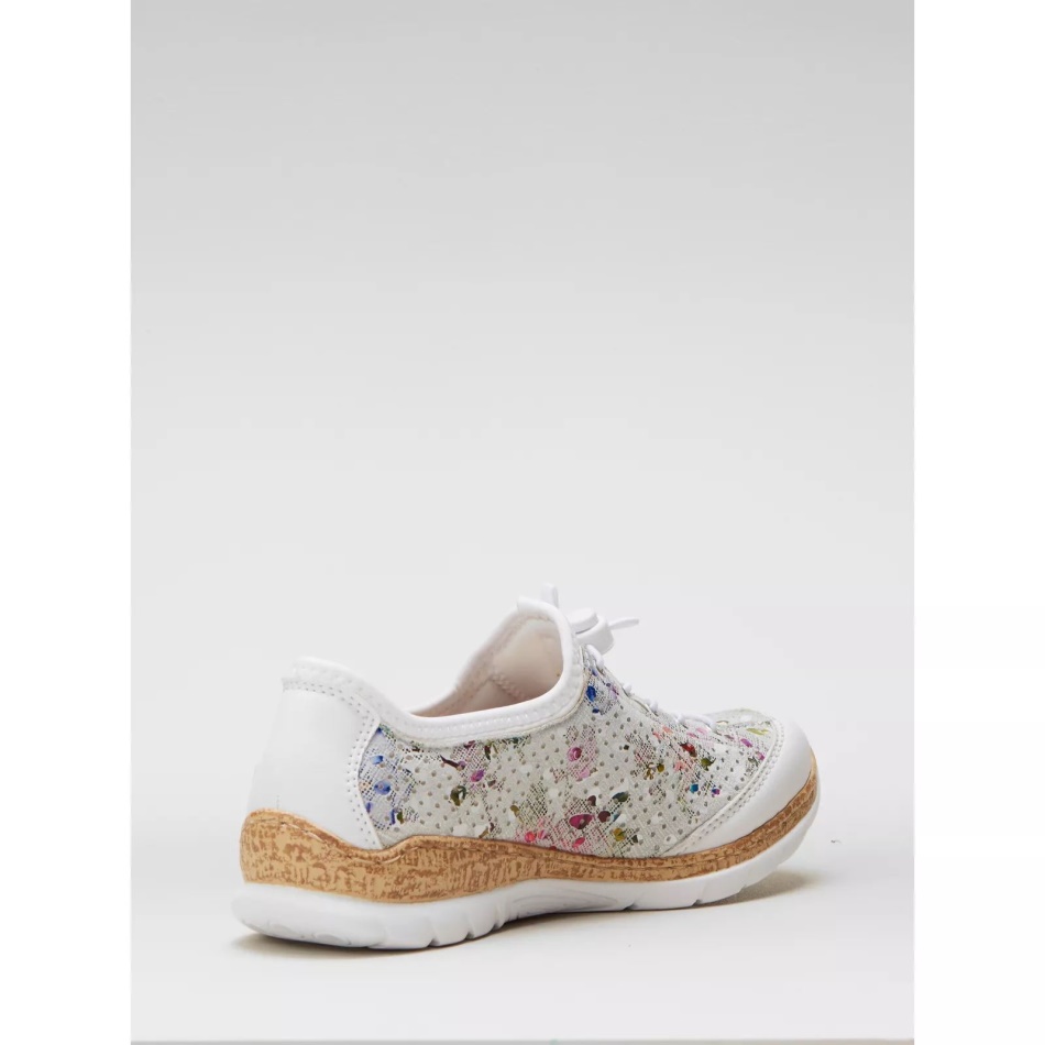 Grey Rieker Trainer with Toggle