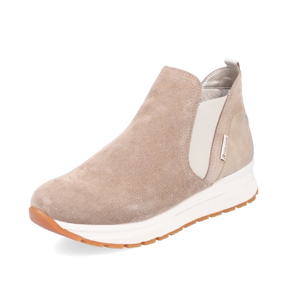 Beige R-Evolution 40860 Women Boots Rieker