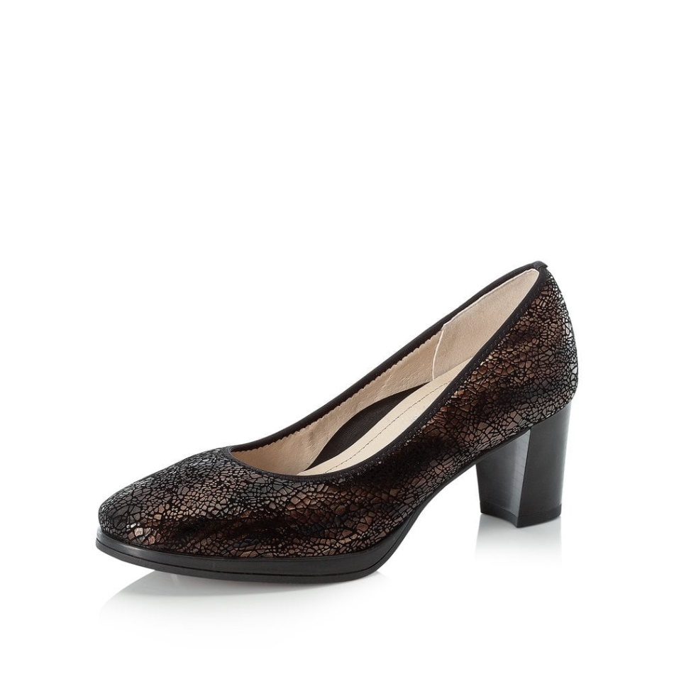 Black Rieker 49560 Women Shoes