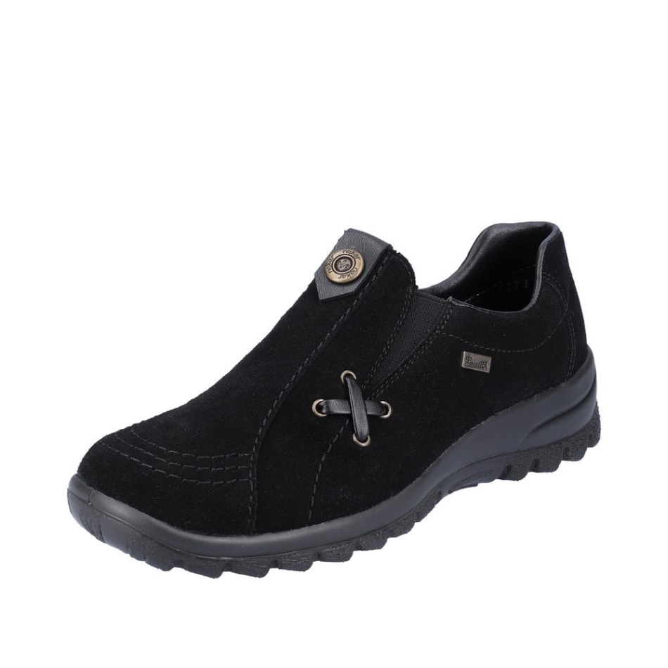 Black Rieker L7171 Women Shoes
