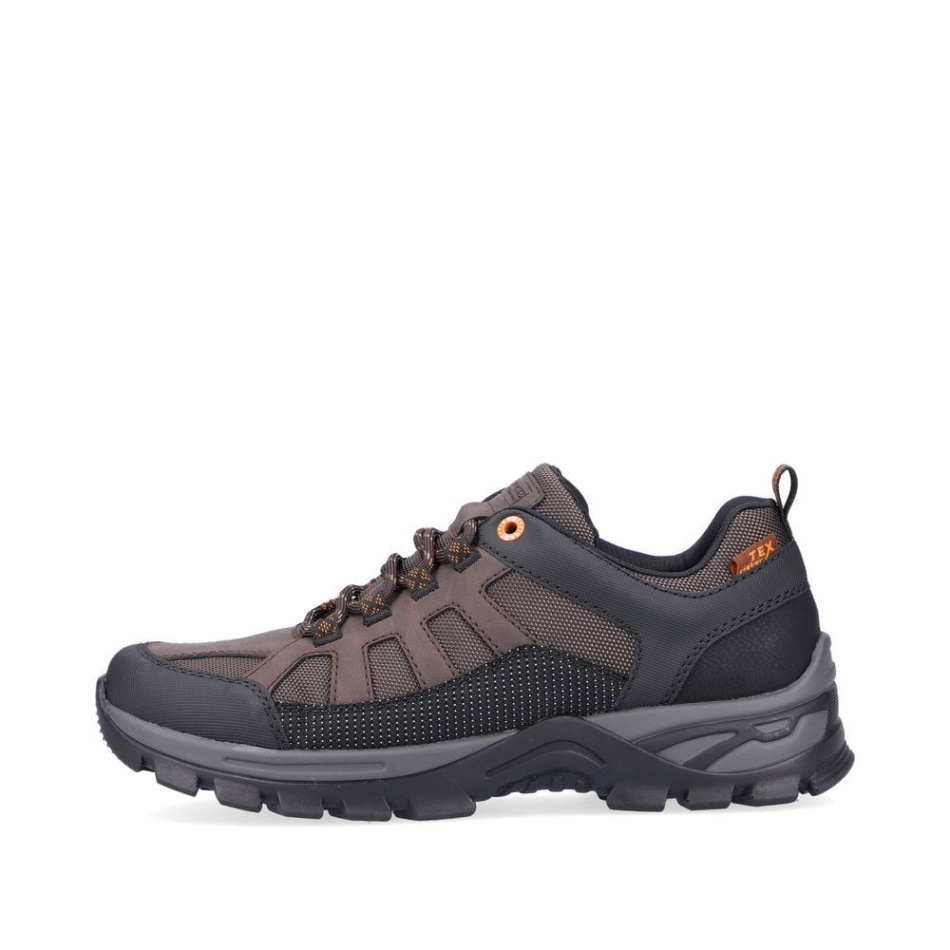 Brown Rieker B6810 Men's Shoes