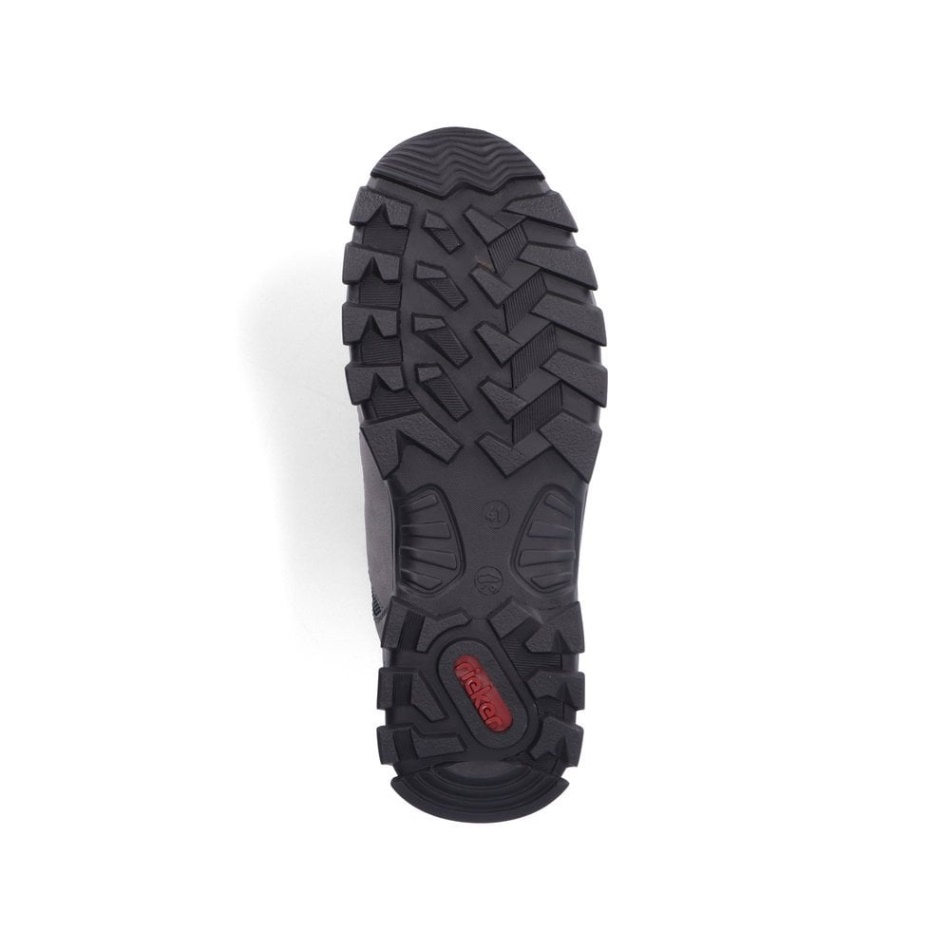 Grey Rieker Men's Boots