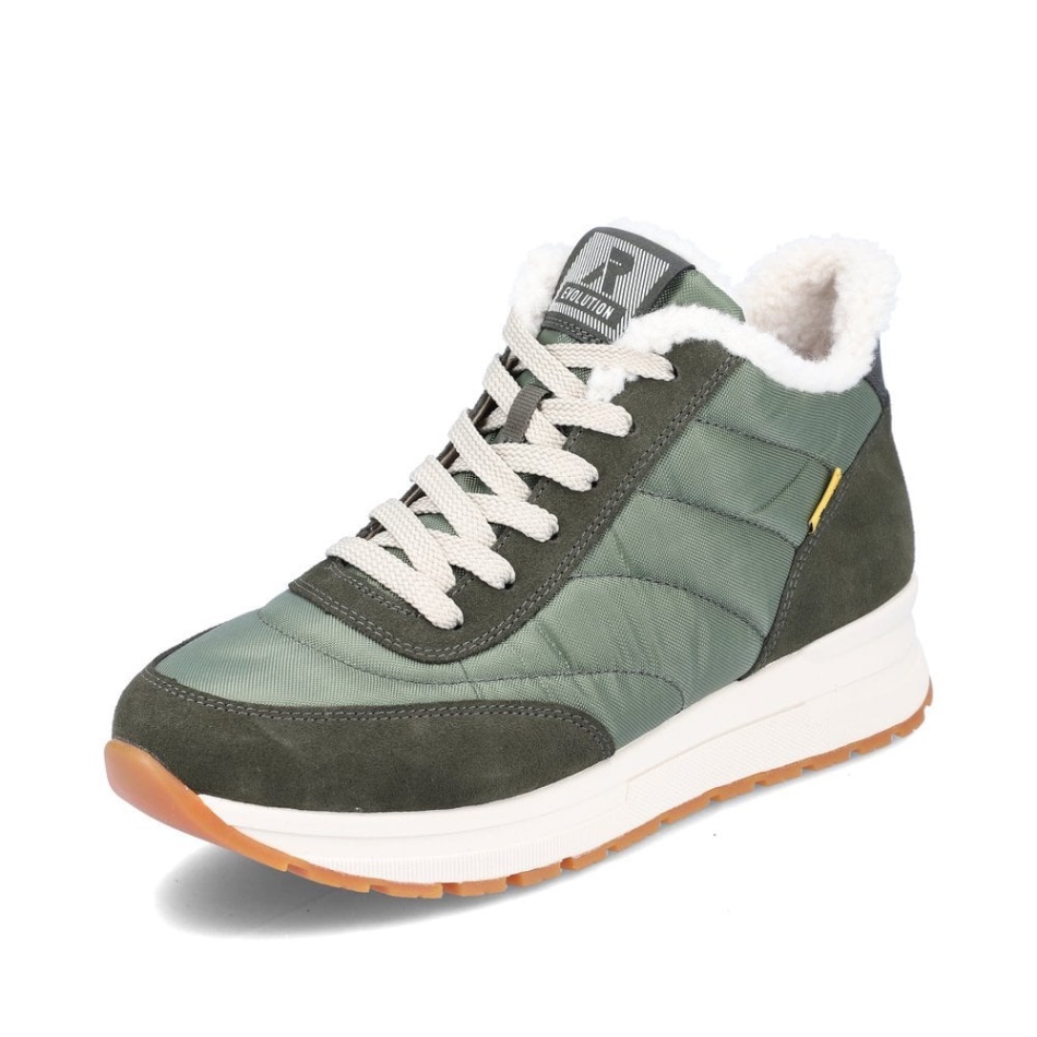 R-Evolution 40861 Women Boots Green Rieker