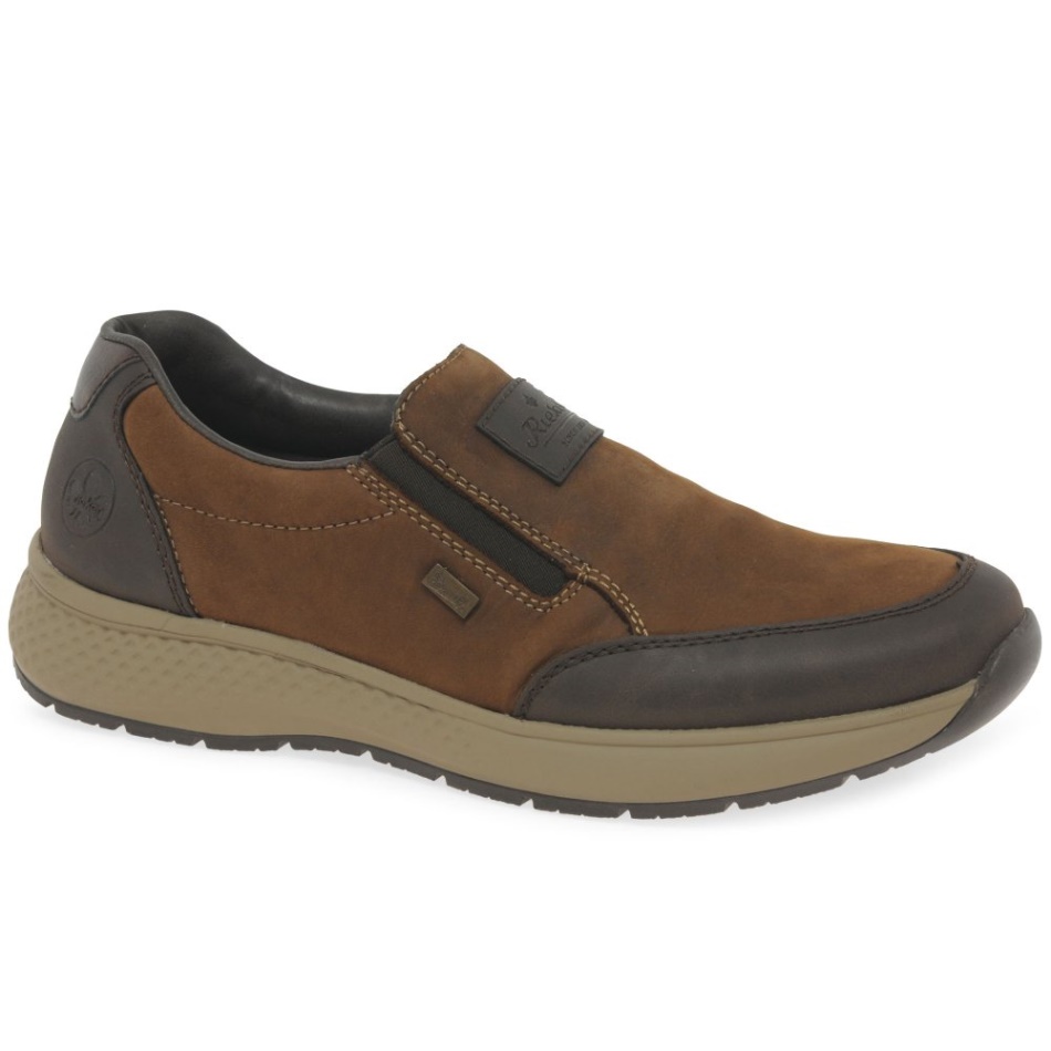 Brown Rieker Deploy Mens Shoes