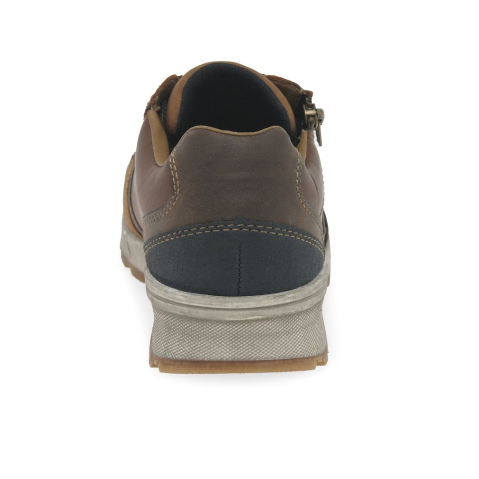 Leather Rieker Mason Mens Trainers