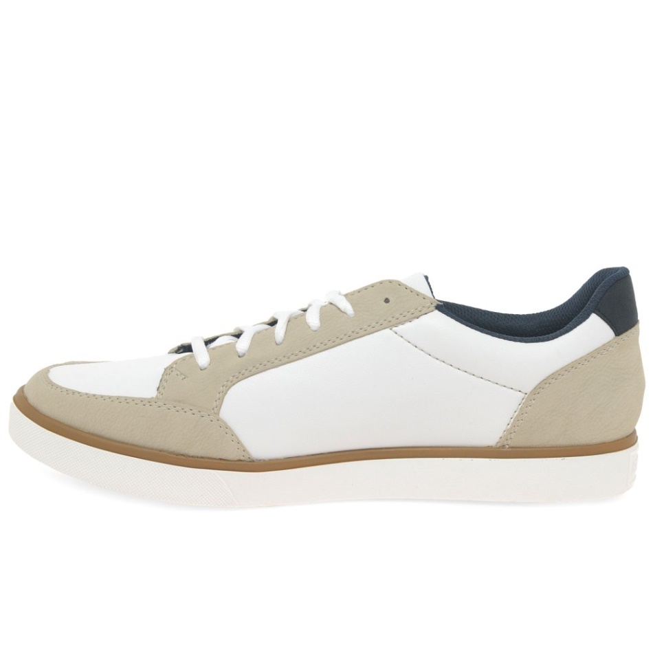 Berni Mens Trainers White Rieker