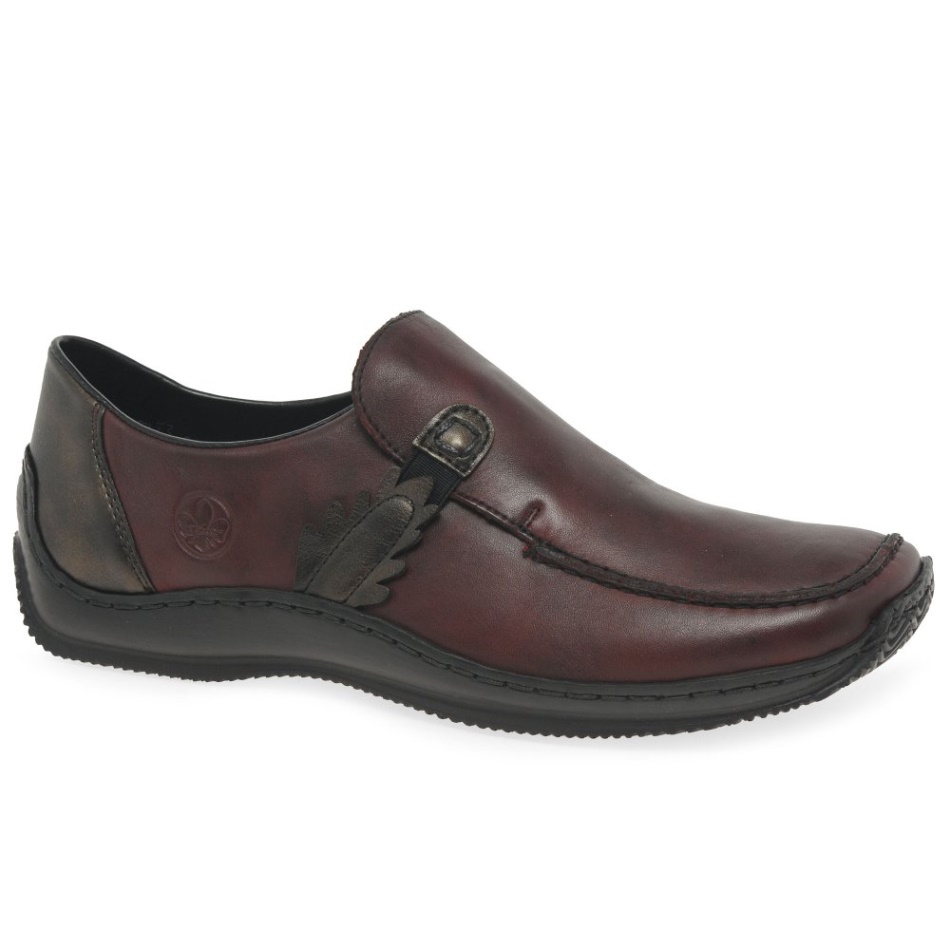 Carol Womens Shoes Bordo Rieker