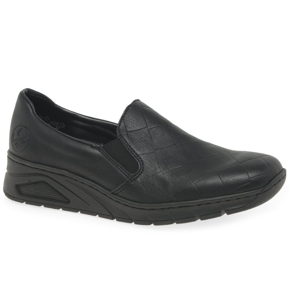 Fall Womens Shoes Black Rieker