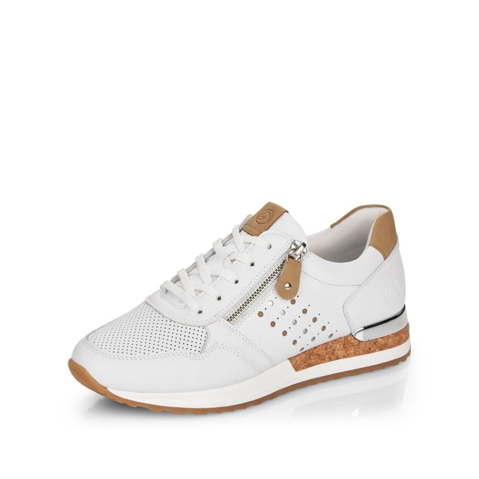 Remonte R2536 Women Shoes White Rieker