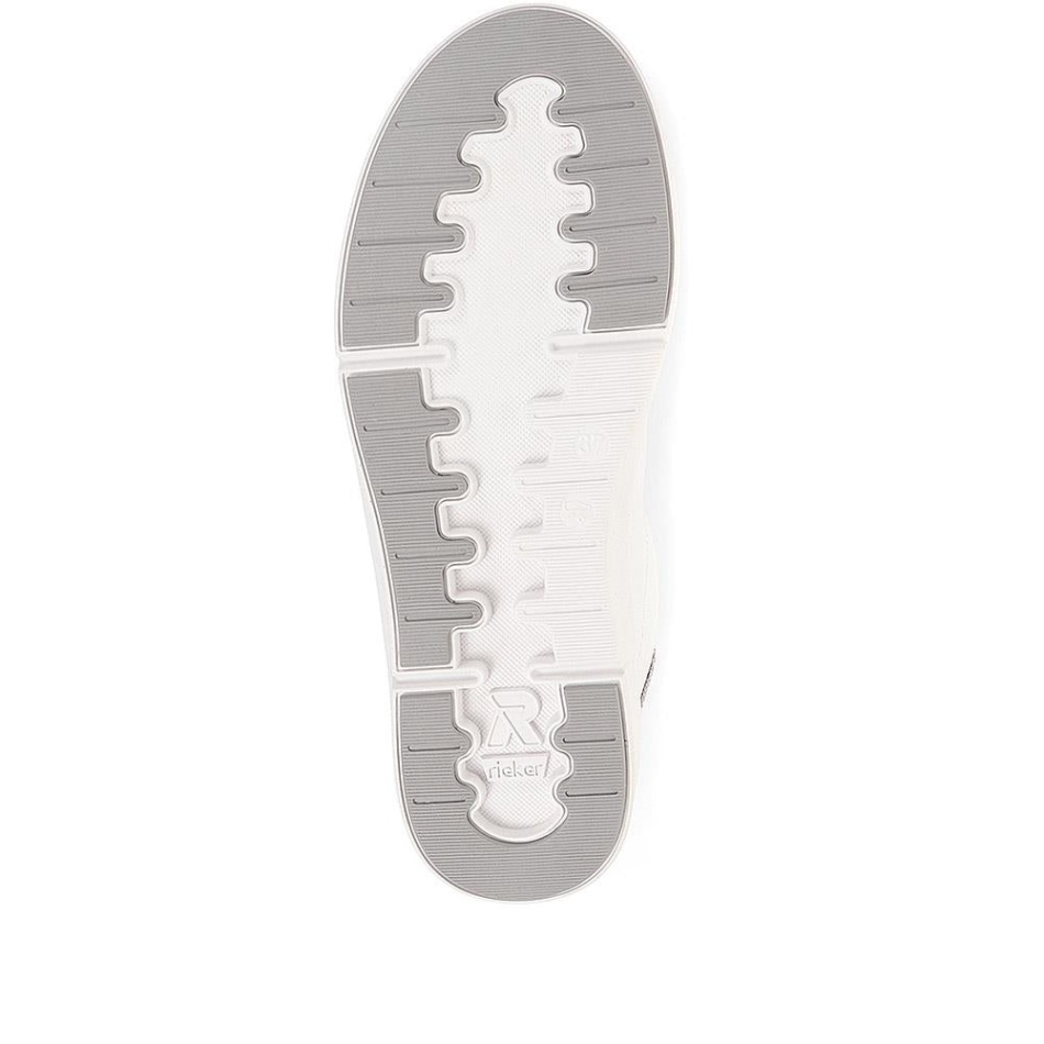 Women's Lace-Up Trainers White Rieker
