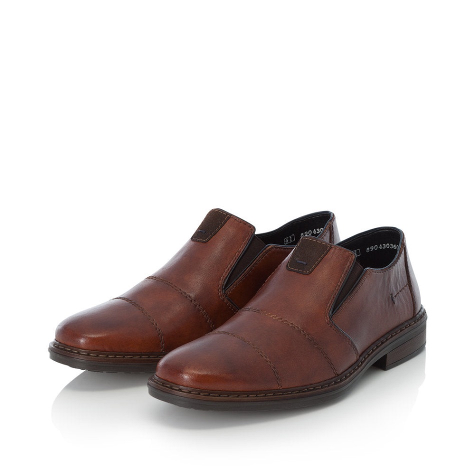 17661 Men's Dustin Amaretto Rieker