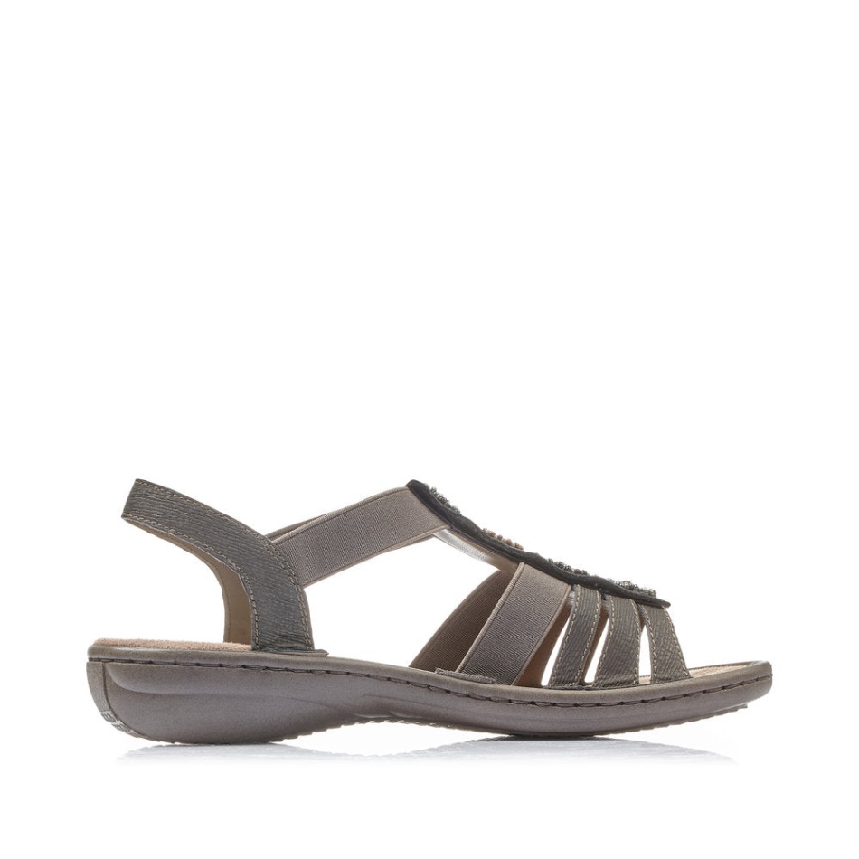 608G9 Regina Grey Rieker