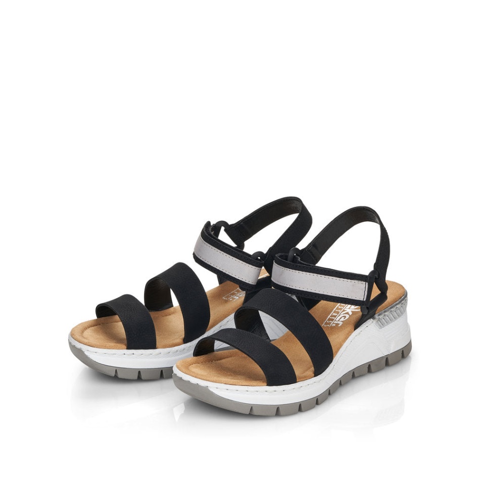 66402 Rose Black Rieker