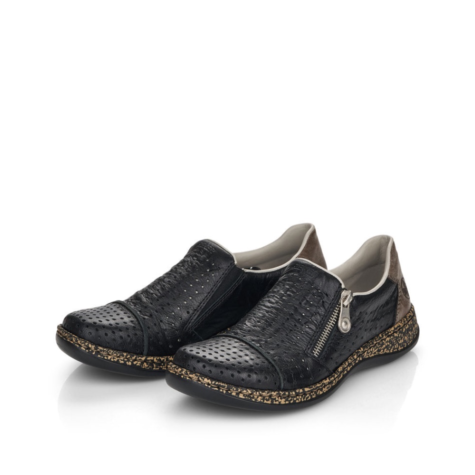 Black 46353 Daisy Rieker