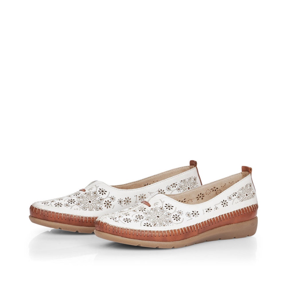 D1931 Malea White Rieker