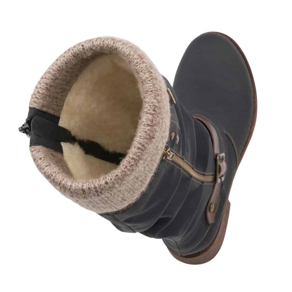 REMONTE |D8076-02 Black Rieker