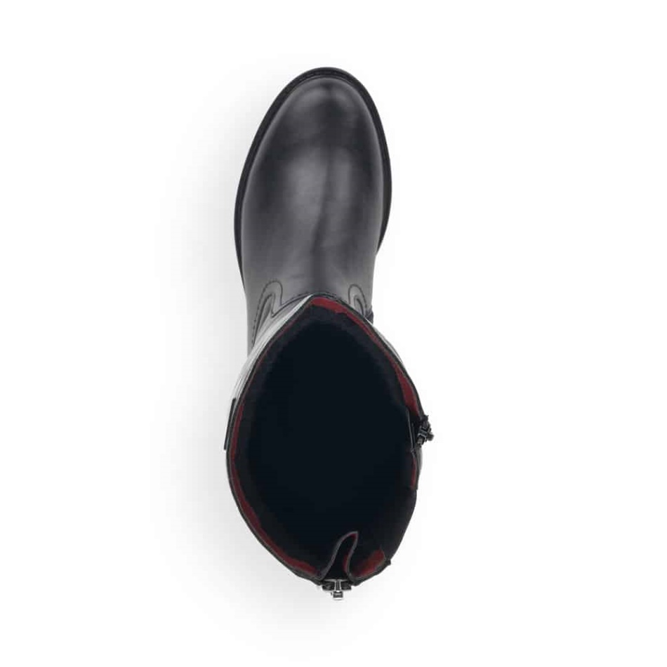 REMONTE |R6576-01 Black Rieker