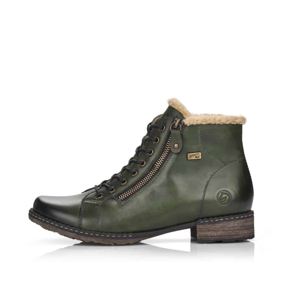 REMONTE |D4372-54 Green Rieker