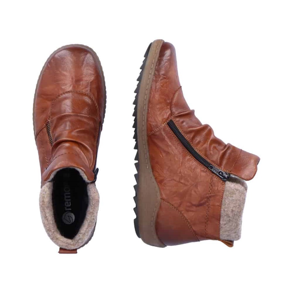 REMONTE |R1486-22 Brown Rieker